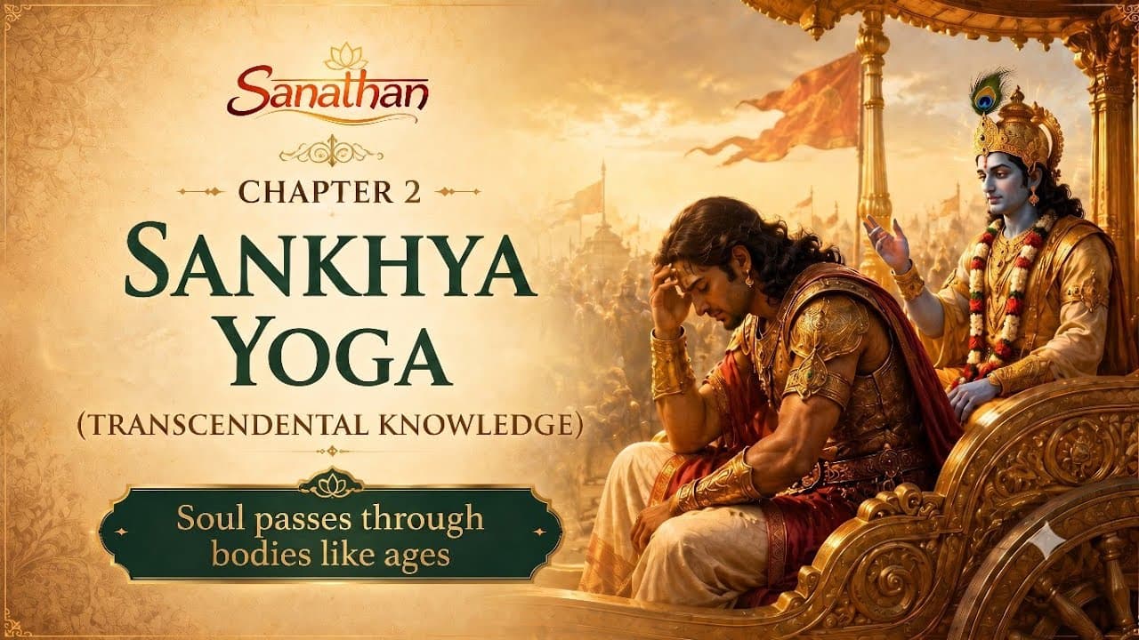 Sakhya Yoga Explained | Bhagavad Gita Wisdom on Soul's Journey Through Bodies