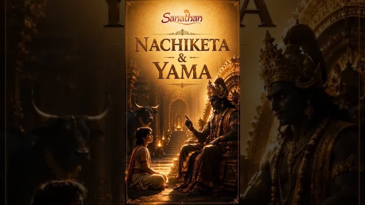 Nachiketa and Yama: The Boy Who Conquered Death - A Devotional Tale