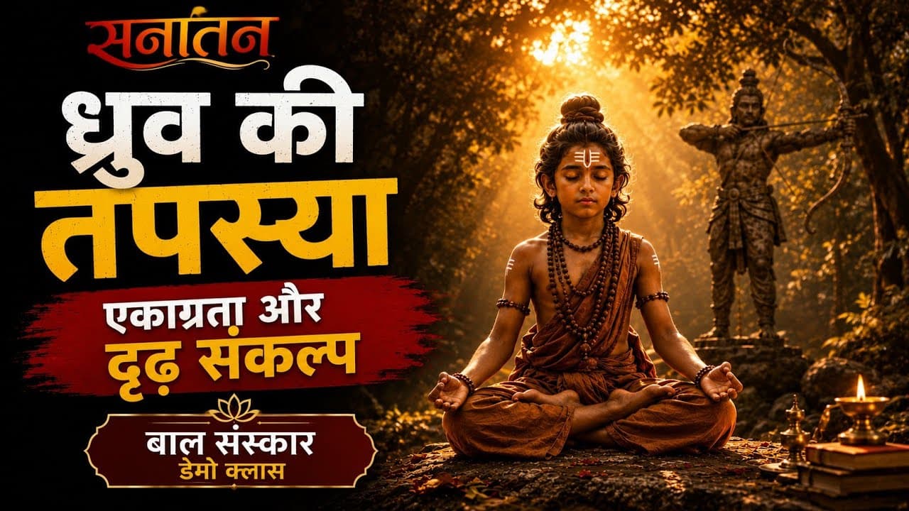 ध्रुव की तपस्या | 5 साल के बालक ने कैसे पाया भगवान विष्णु का साक्षात दर्शन?
