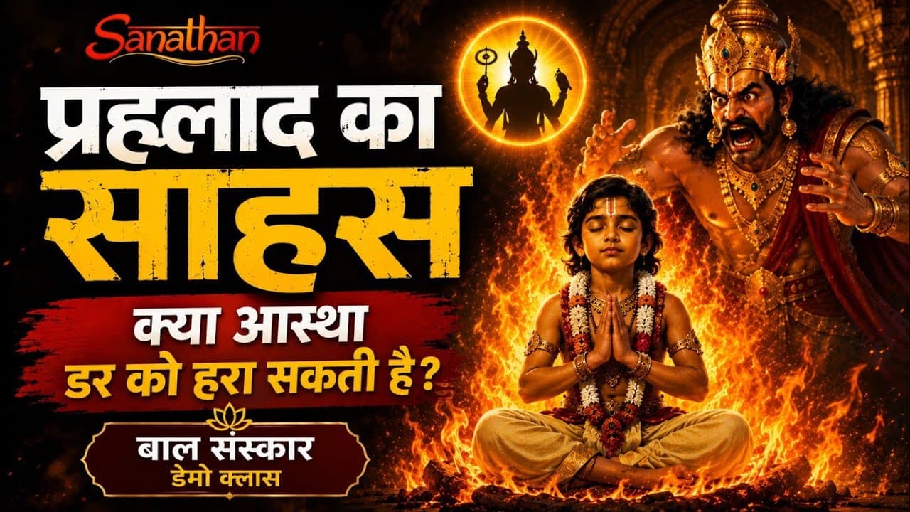 प्रह्लाद का साहस — क्या भक्ति डर को हरा सकती है? | Sanathan