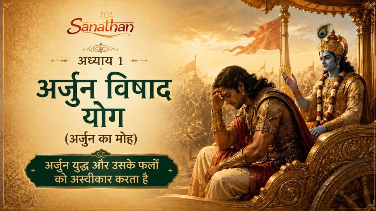 अर्जुन का अहिंसा का विचार — विजय से अधिक शांति क्यों चुनी? | भगवद्गीता अध्याय 1