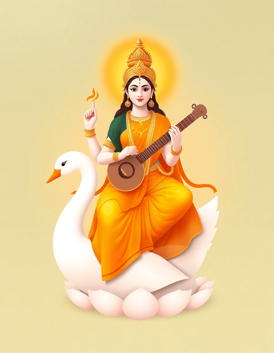 Goddess Saraswati