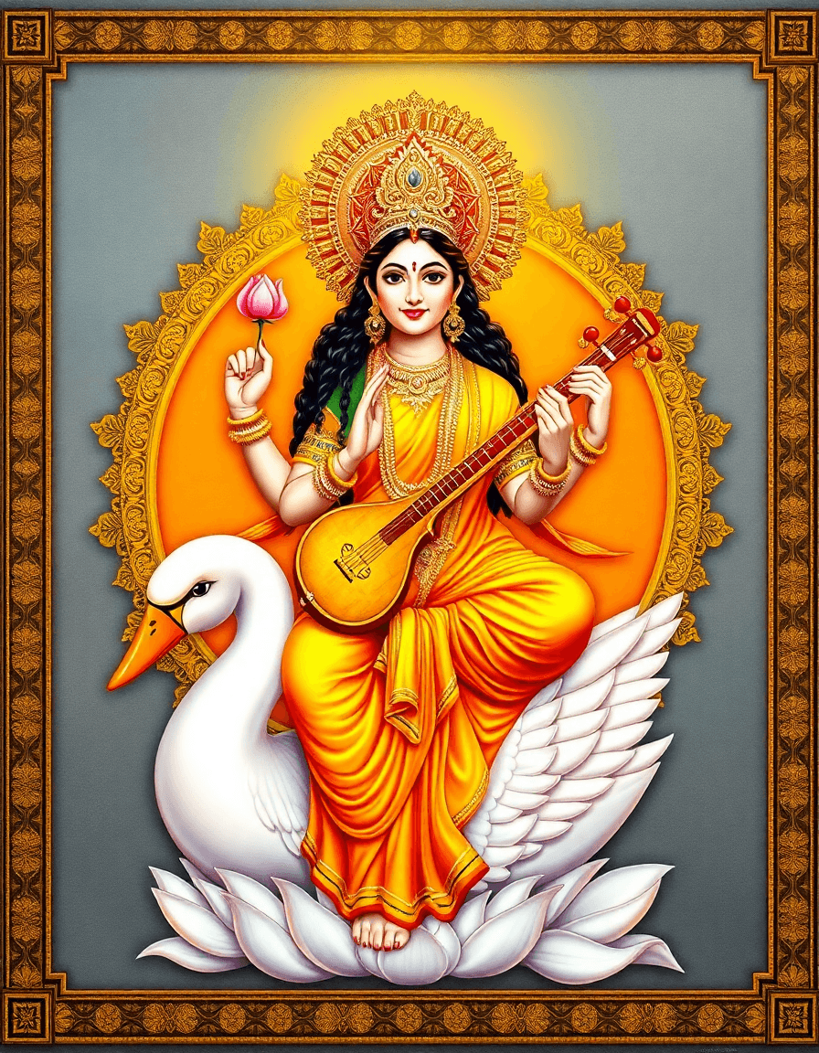 Goddess Saraswati